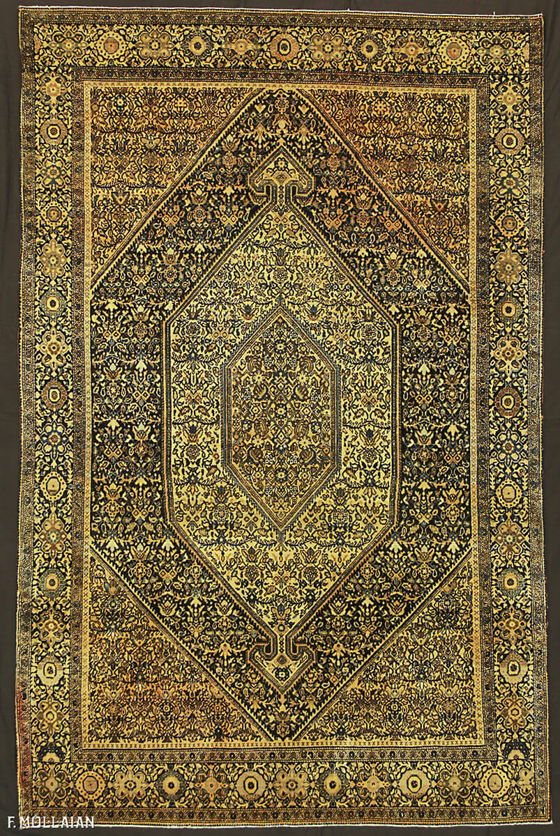 Antique Persian Saruk Farahan Rug n°:65904032